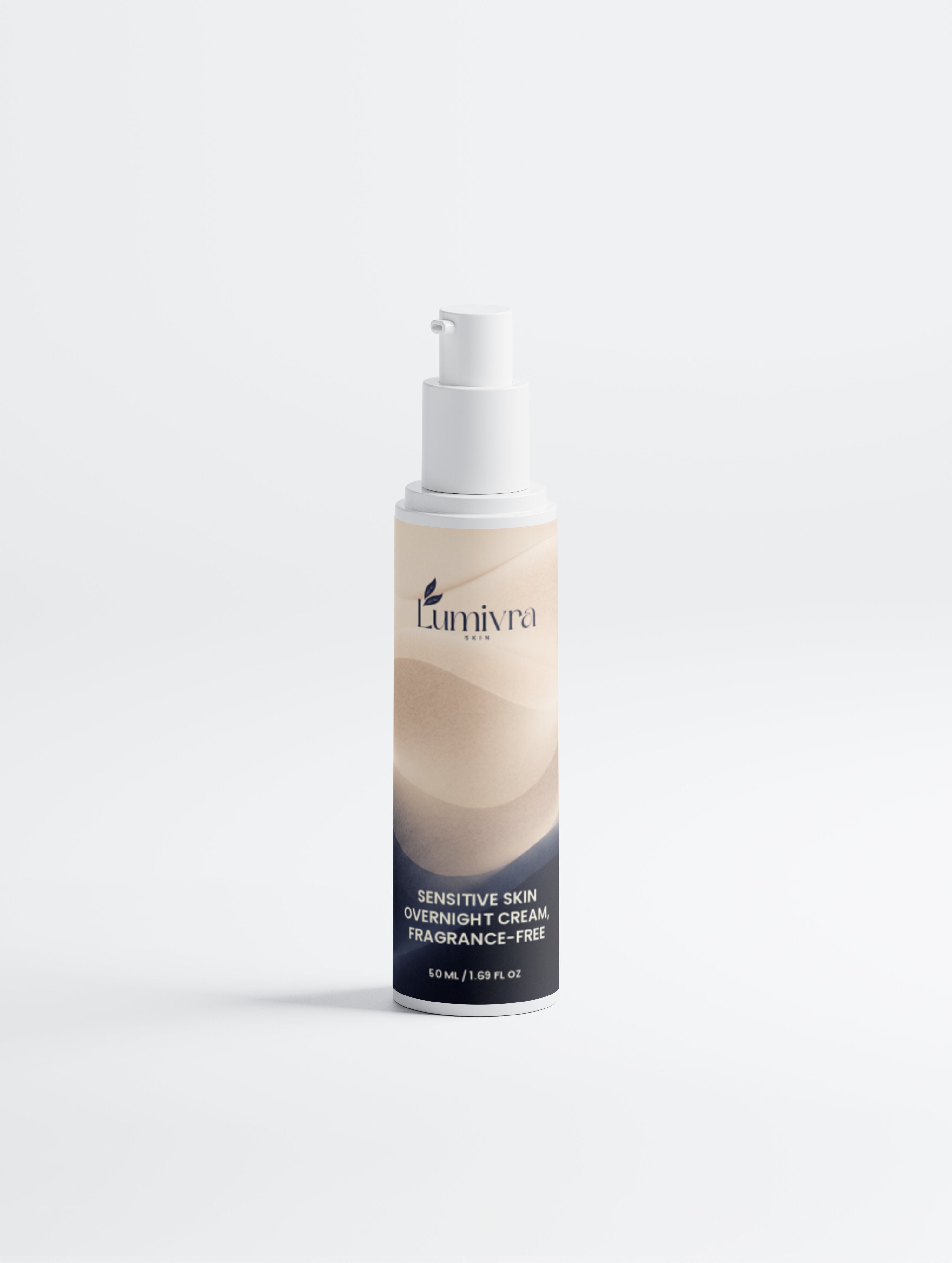 Sensitive Skin Overnight Cream, Fragrance-Free