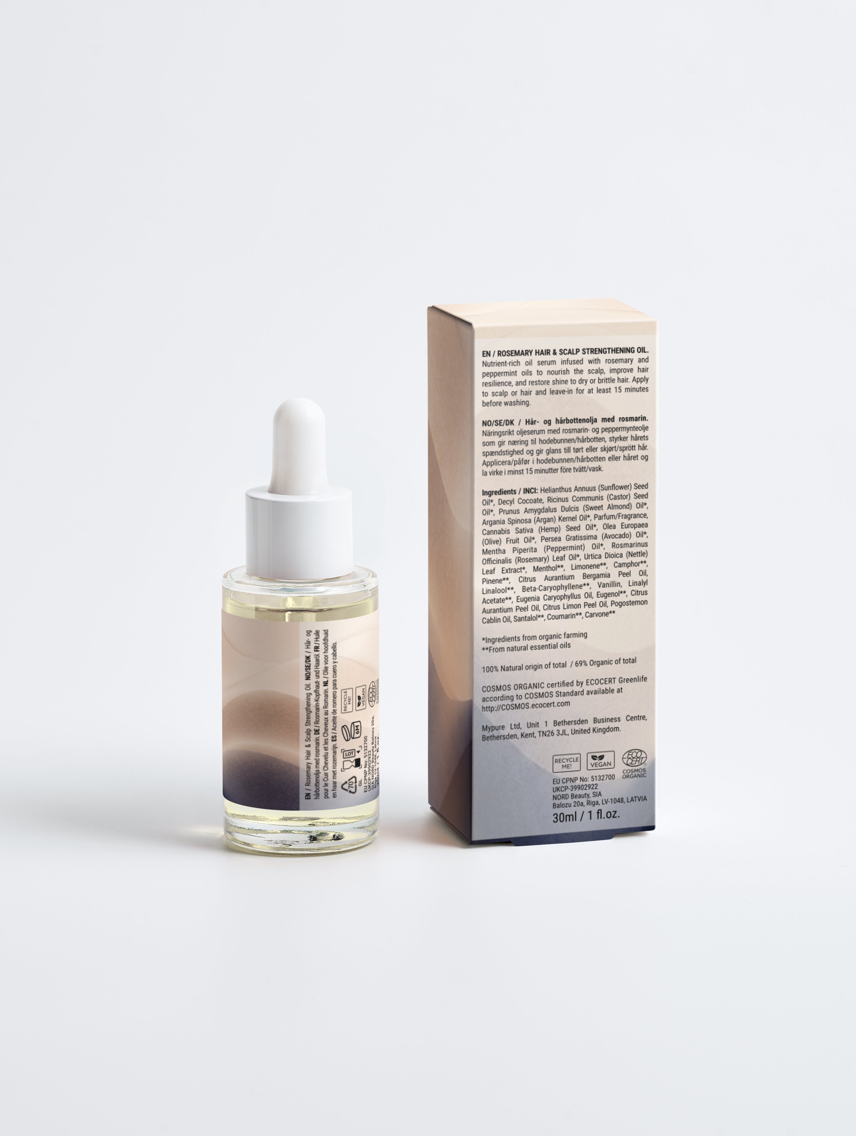 Rosemary Hair & Scalp Strengthening Oil