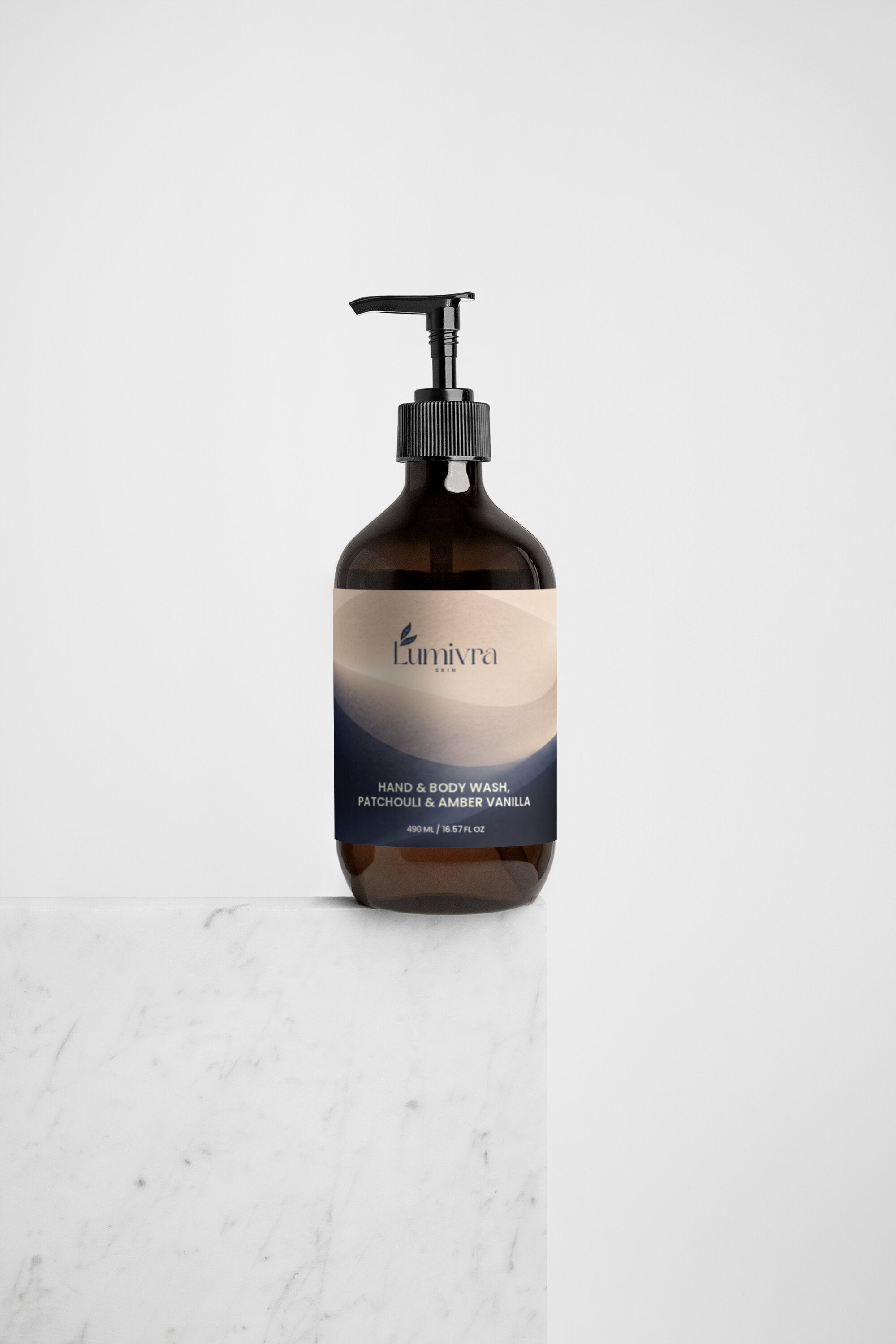 Hand & Body Wash, Patchouli & Amber Vanilla