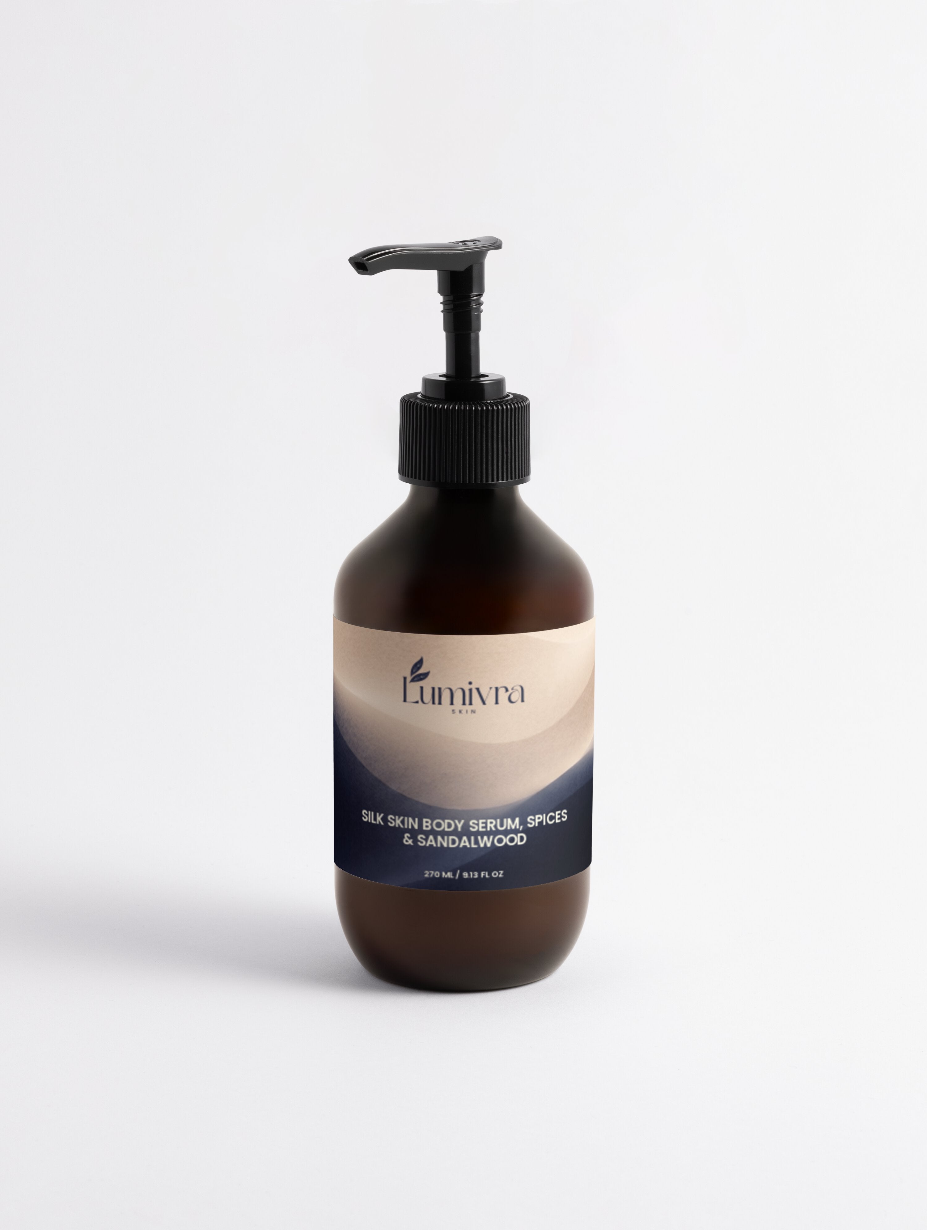Silk Skin Body Serum, Spices & Sandalwood