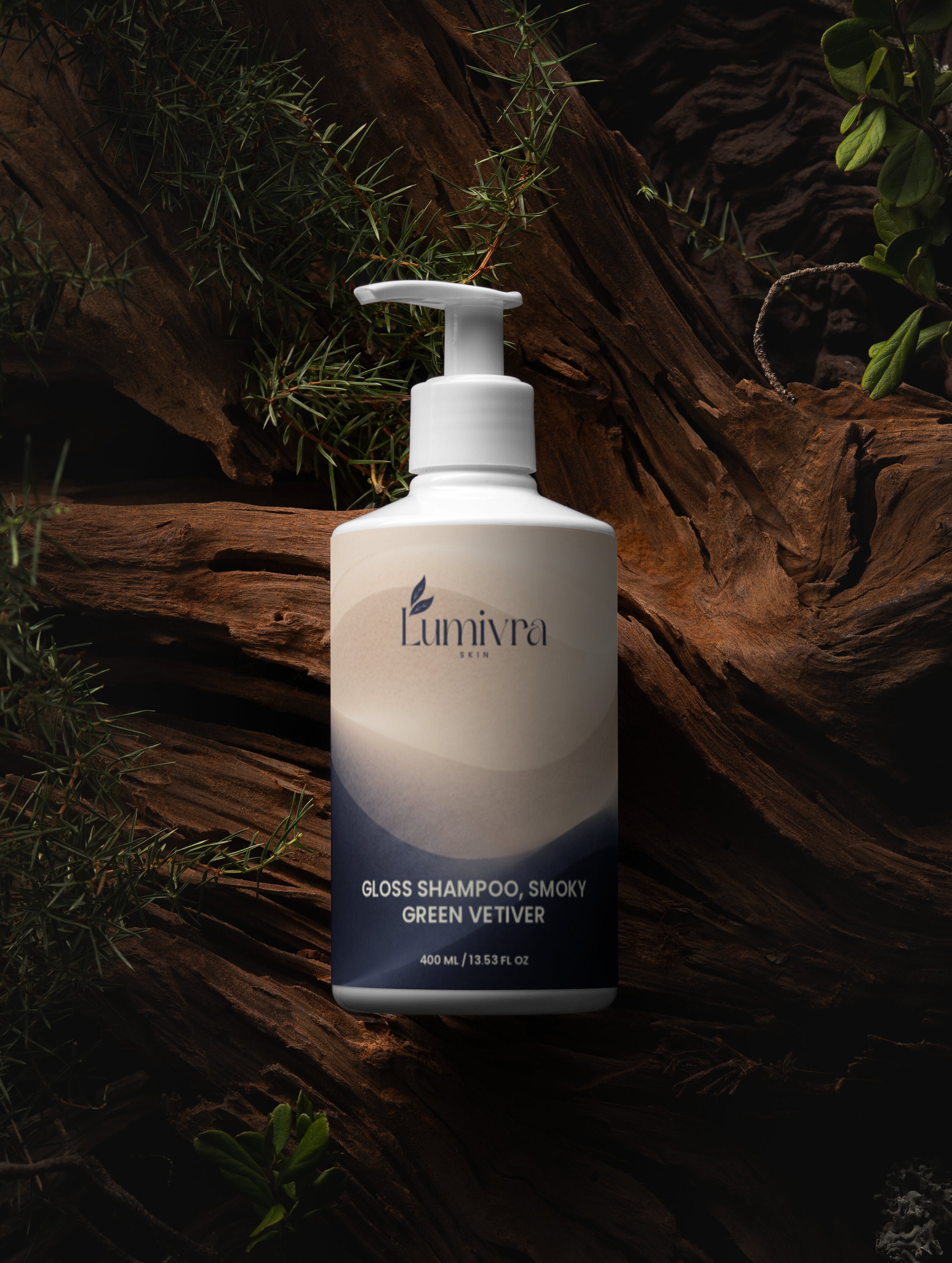 Gloss Shampoo, Smoky Green Vetiver