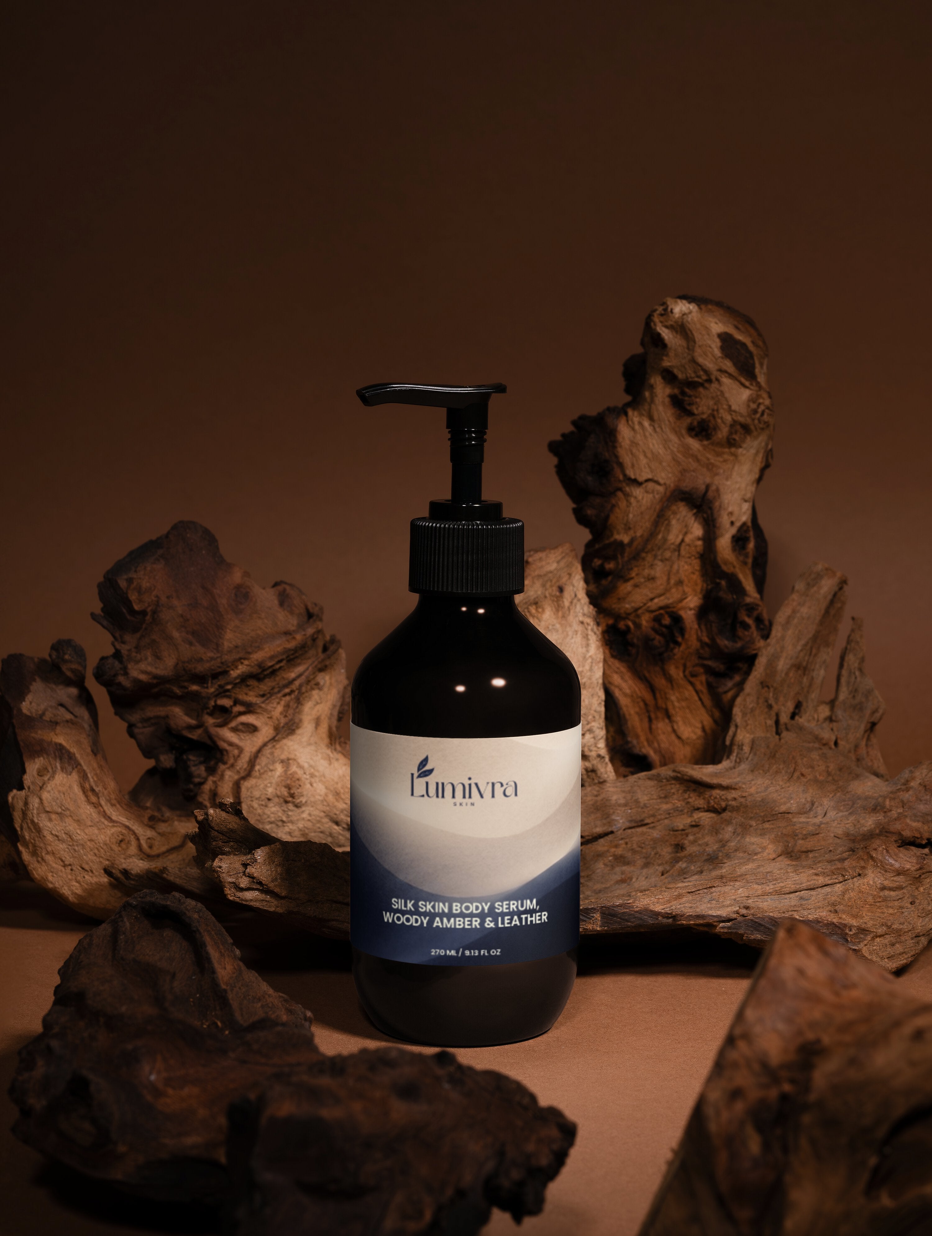 Silk Skin Body Serum, Woody Amber & Leather